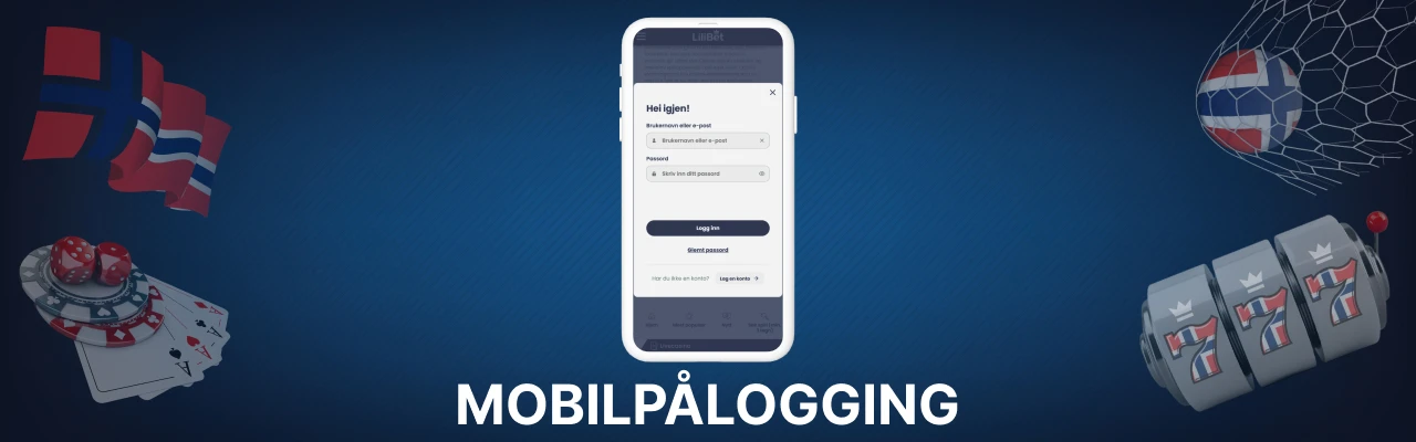 Lilibet casino mobilpålogging