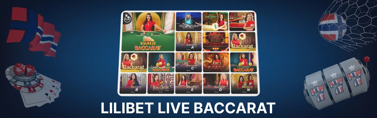 Lilibet live baccarat
