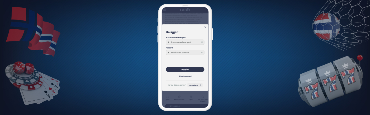 Lilibet login pa mobil