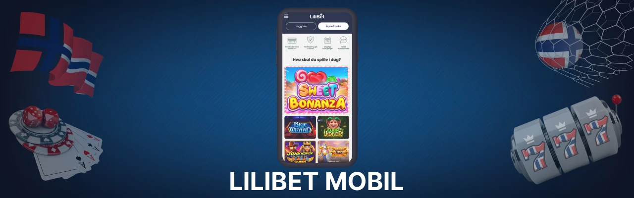 Lilibet mobil casino i norge