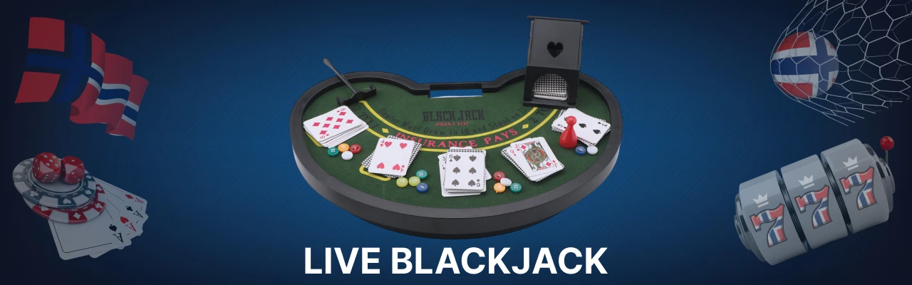 Live blackjack opplevelsen på lilibet