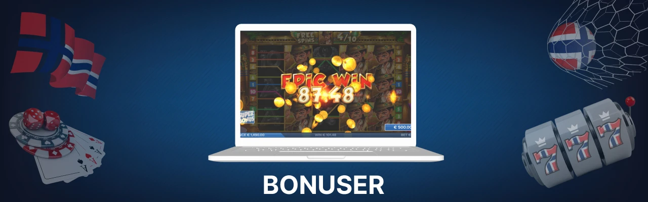 Bonusene i spilleautomaten book of toro