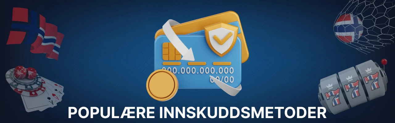 Populære lilibet innskuddsmetoder