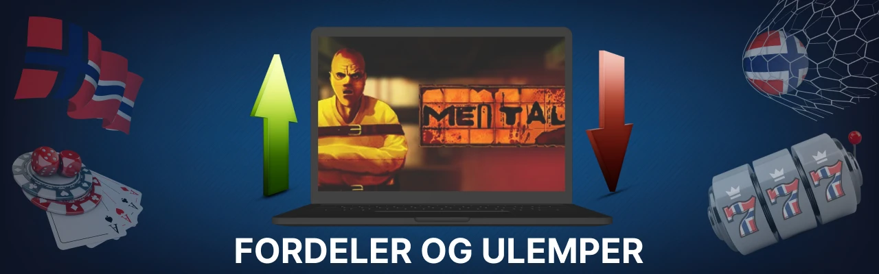 Fordeler og ulemper på spilleautomaten mental