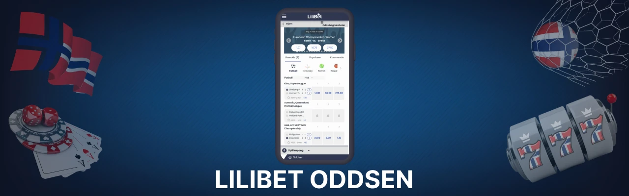 Lilibet oddsen i norge