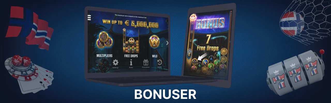 Spilleautomaten cygnus 2 bonuser