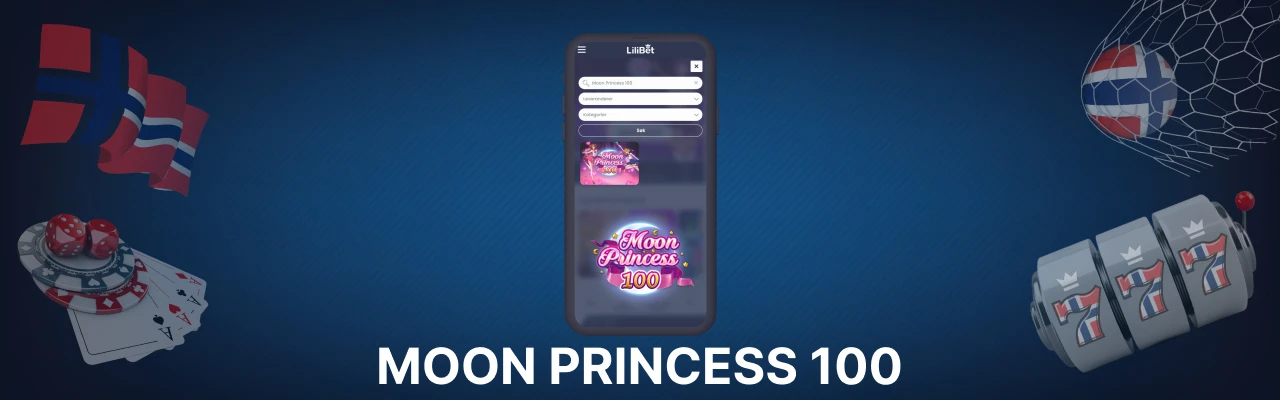 Spilleautomaten moon princess 100 i norge