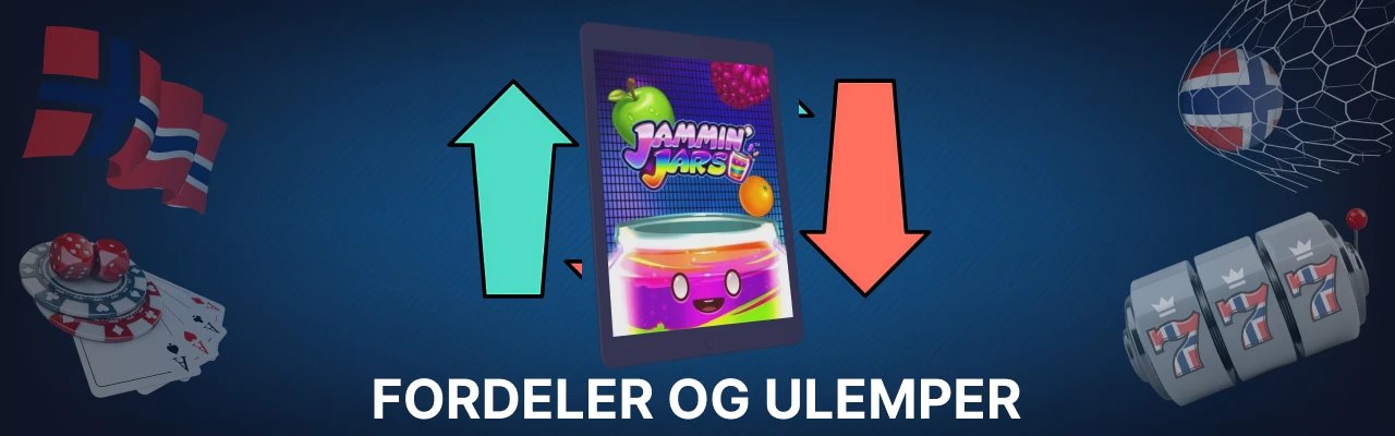 Fordeler og ulemper ved spilleautomaten jammin jars