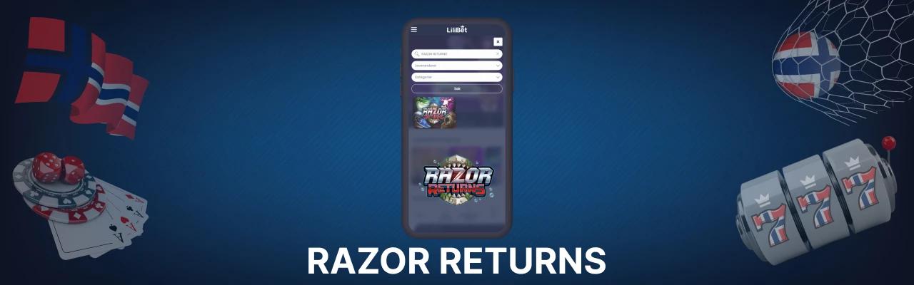 Spille spilleautomaten razor returns