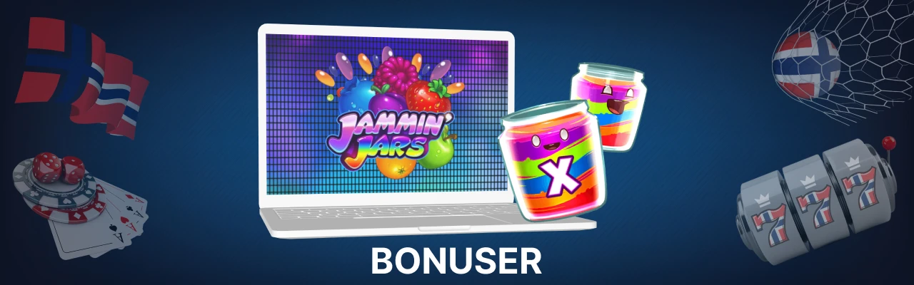 Spilleautomaten jammin jars bonuser