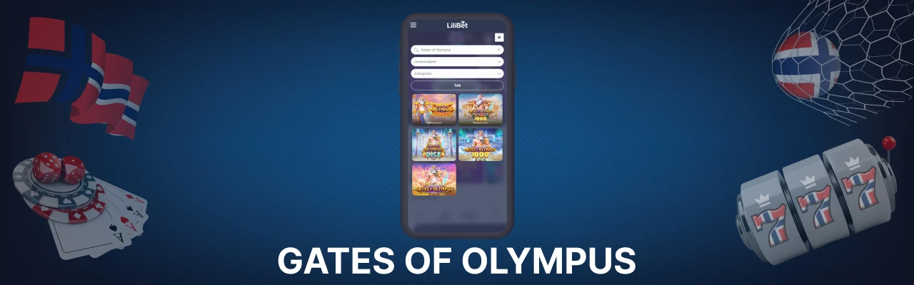Spille spilleautomaten gates of olympus