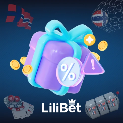 Interfejs panelu bonusowego Lilibet pokazujący saldo kasy i bonusu