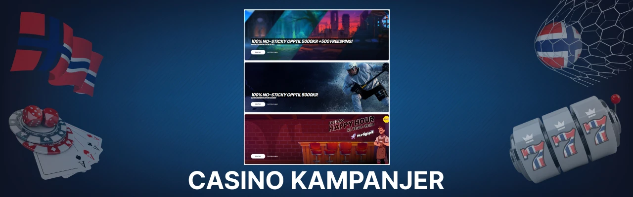 Norske casinokampanjer