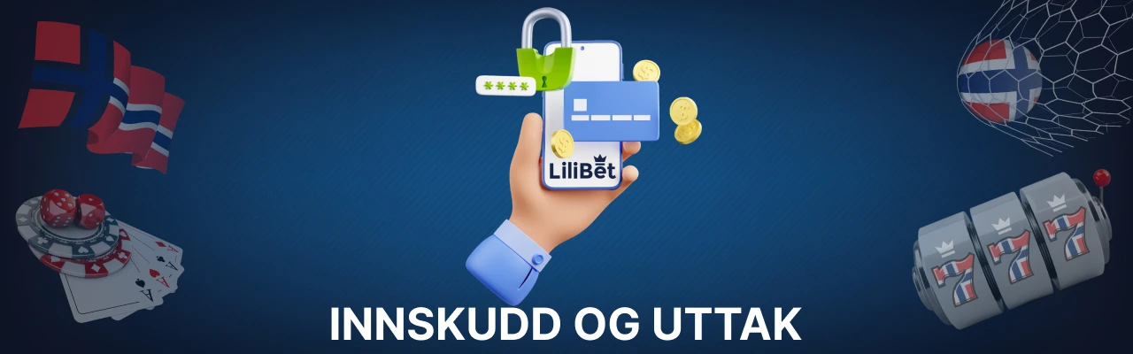 Innskudd og uttak hos lilibet