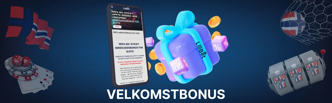Velkomstbonus hos lilibet