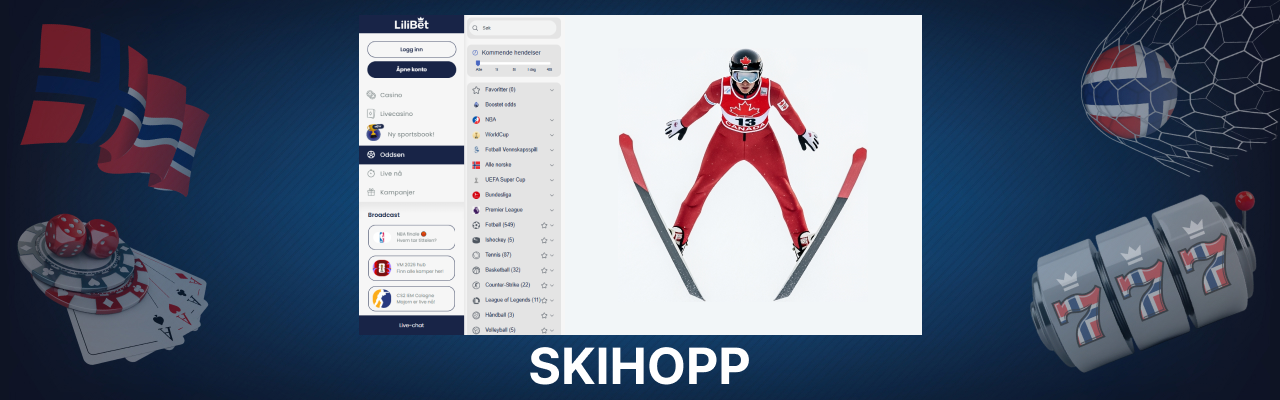Skihopp hos lilibet