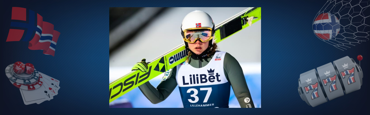 Skihoppspill hos lilibet