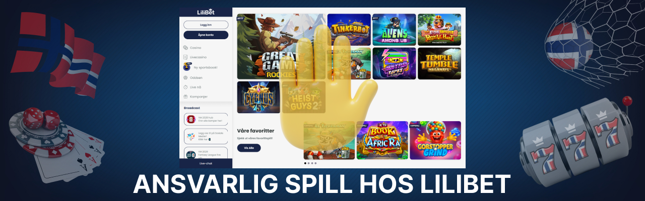 Innskuddsgrenser hos lilibet
